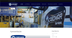 Desktop Screenshot of cabomar.com.br